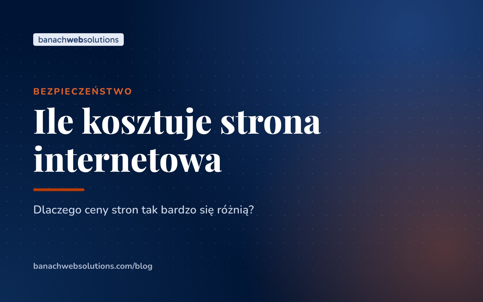 Ile kosztuje strona internetowa